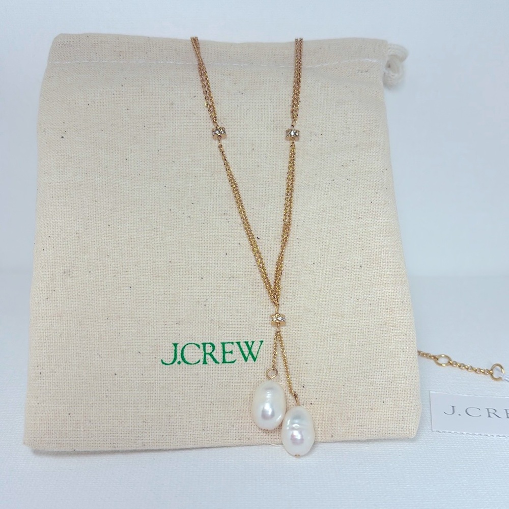 J.Crew Freshwater Pearl Pendant Necklace